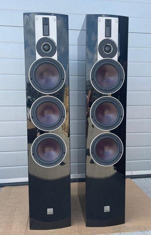Dali Rubicon 8 stereo luidsprekers set, Audio, Tv en Foto, Luidsprekers, Zo goed als nieuw, Front, Rear of Stereo speakers, 120 watt of meer
