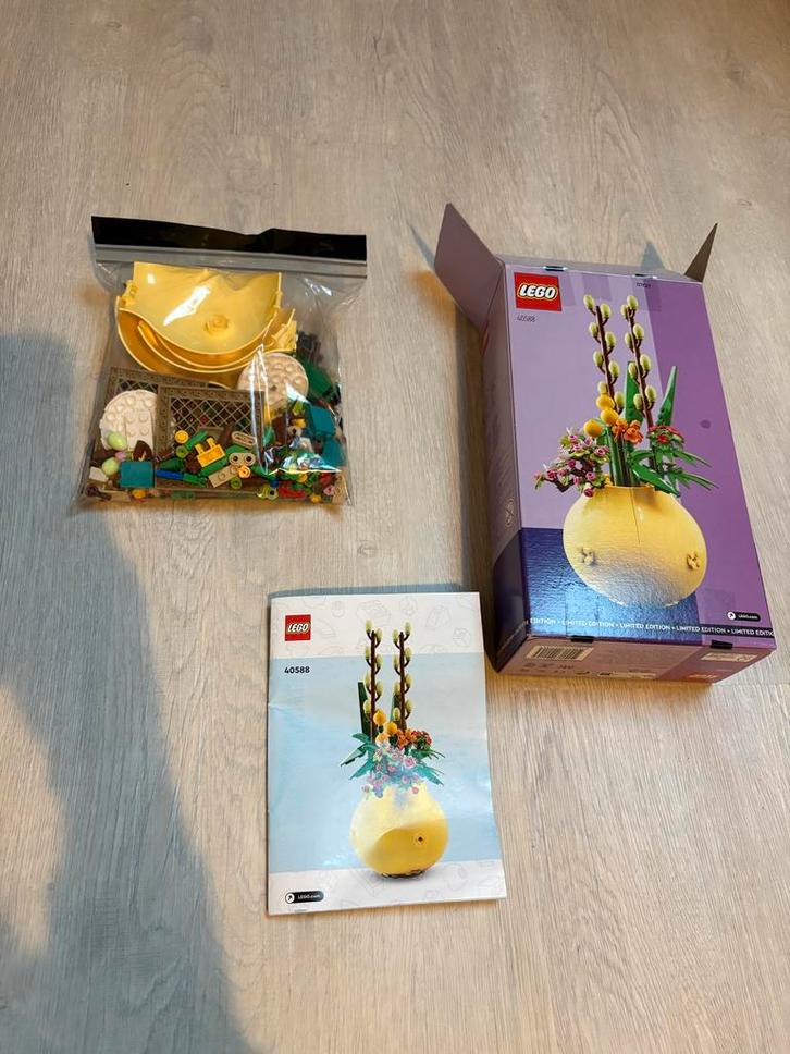 LEGO 40588 Bloemenboeket, Kinderen en Baby's, Speelgoed | Duplo en Lego, Zo goed als nieuw, Lego, Complete set, Ophalen of Verzenden