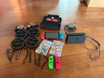 Nintendo Switch + accessoires + 2 games, Met games, Ophalen of Verzenden, Zo goed als nieuw, Switch Original