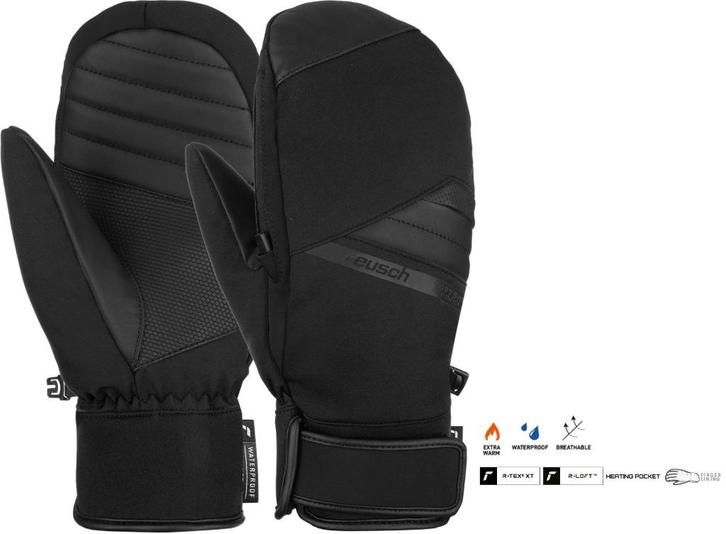 Reusch Anakin Mitten R-Tex XT Dames en heren wanten 7 t/m10, Sport en Fitness, Skiën en Langlaufen, Nieuw, Kleding, Skiën, Overige merken