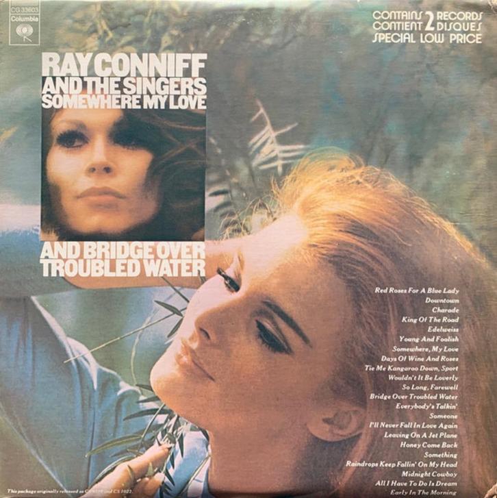 LP Vinyl Ray Conniff and singers somewhere my love an, Cd's en Dvd's, Vinyl | Pop, Gebruikt, 1960 tot 1980, Ophalen of Verzenden