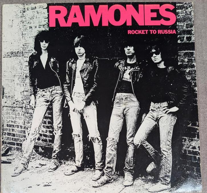 Ramones Rocket to Russia LP 1977 Philips blauw label 1st pr, Cd's en Dvd's, Vinyl | Rock, Gebruikt, Poprock, 12 inch, Ophalen of Verzenden
