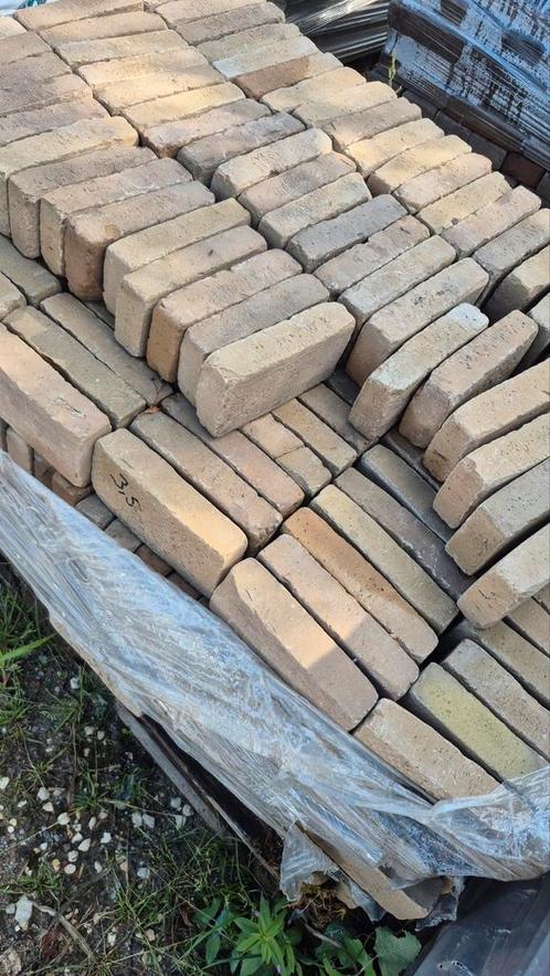 ✅️🧱3.5M2 GEBAKKEN RIJNTJES. Rijnformaat klinkers, Tuin en Terras, Tegels en Klinkers, Gebruikt, Klinkers, Keramiek, Ophalen of Verzenden