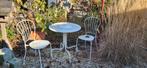 Tuinsetje ijzer, Tuin en Terras, Tuinsets en Loungesets, Overige materialen, Gebruikt, Tuinset, Eettafel