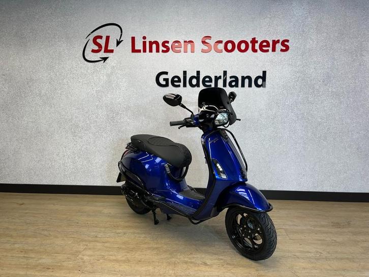 Vespa Sprint 45 km/h Custom Blue 2020, Fietsen en Brommers, Scooters | Vespa, Zo goed als nieuw, Overige modellen, Maximaal 45 km/u