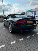 Audi A5  2.0 Tfsi Pro Sline 223PK Cabrio Multitr. 2010 Zwart, Auto's, 4 cilinders, 4 stoelen, Zwart, 1630 kg