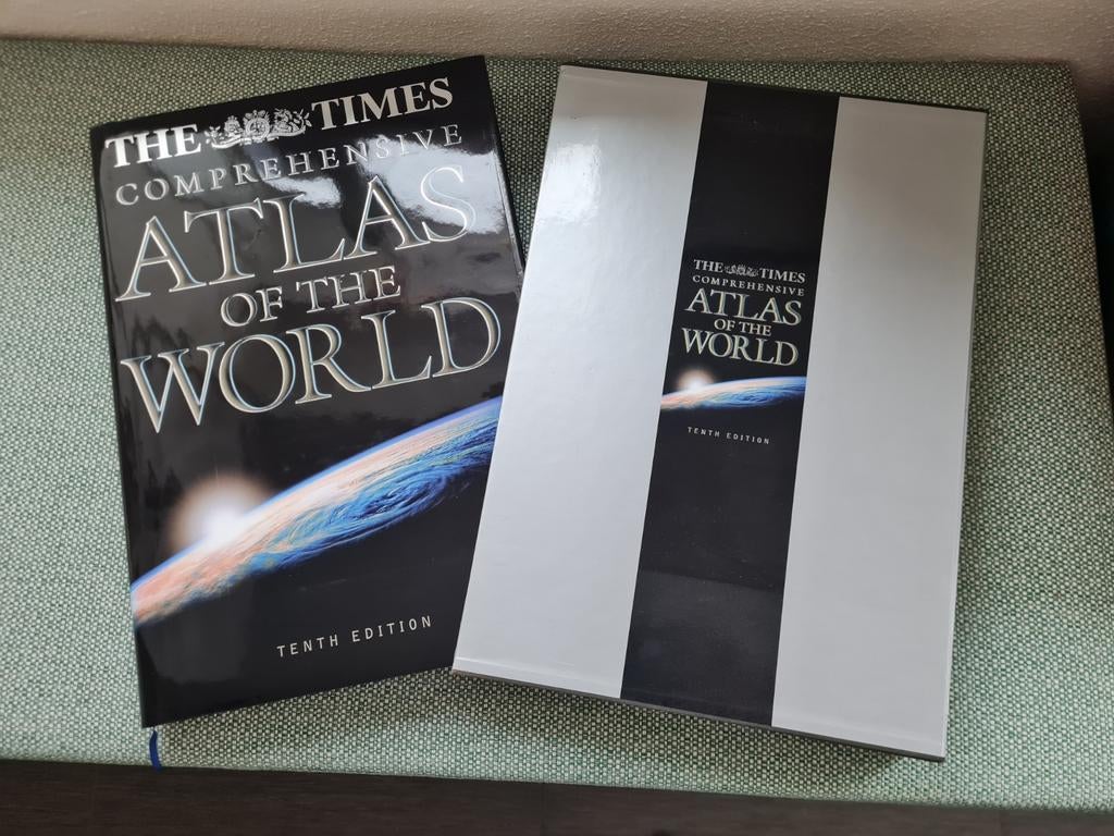 The Times, Comprehensive Atlas of the World. 10th edition, Boeken, Ophalen, Overige atlassen, Nieuw, Wereld