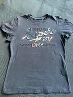 Superdey maat m donkwr blauw shirt, Maat 38/40 (M), Ophalen of Verzenden, Korte mouw, Gedragen
