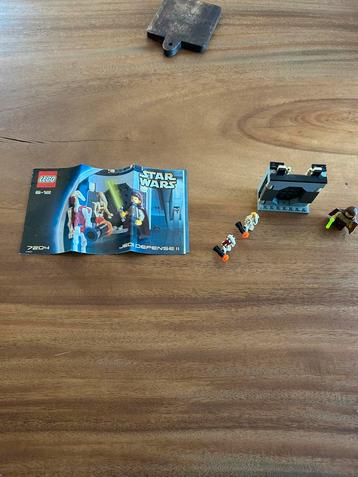Lego star wars set 7204 jedi defence 2 compleet met boekje beschikbaar voor biedingen