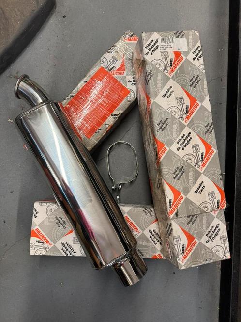 Nieuwe Uitlaat dempers 2 stuks. Aansluiting 68mm, Motoren, Onderdelen | Honda, Ophalen
