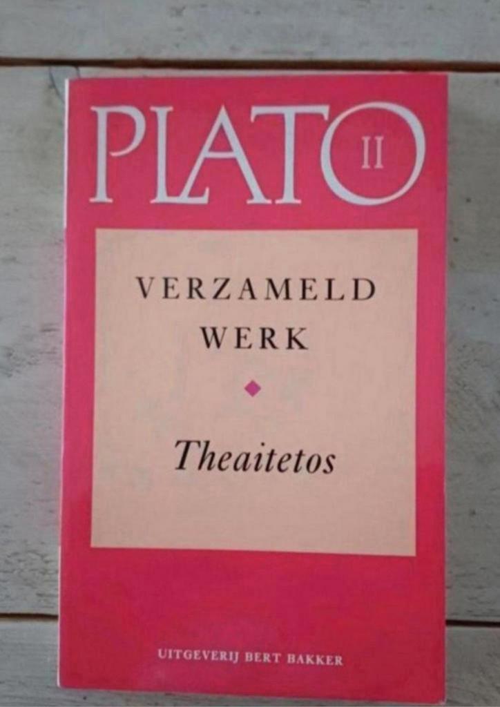 Plato - II Theaitetos, Boeken, Filosofie, Zo goed als nieuw, Ophalen of Verzenden