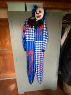Clownspak met eng masker!, Gedragen, Carnaval, Ophalen of Verzenden, Kleding
