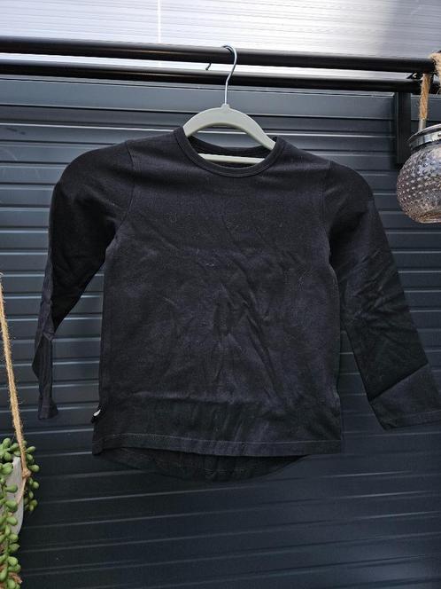 Noeser longsleeve zwart maat 110, Kinderen en Baby's, Kinderkleding | Maat 110, Zo goed als nieuw, Jongen of Meisje, Shirt of Longsleeve
