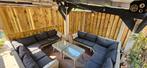 Hoekloungeset 2x, Tuin en Terras, Ophalen, Kunststof, Zo goed als nieuw, Loungeset