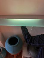 Glazen wand planken met verlichting, Huis en Inrichting, Gebruikt, Ophalen of Verzenden