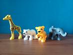 Duplo lego Dieren olifant giraf ijsbeer leeuw, Kinderen en Baby's, Speelgoed | Duplo en Lego, Ophalen of Verzenden, Zo goed als nieuw