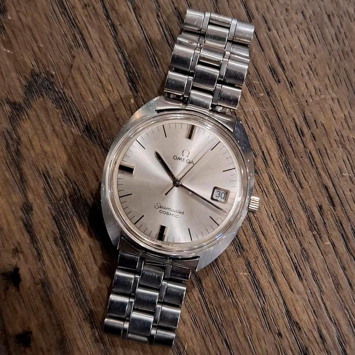 Omega seamaster cosmic, Sieraden, Tassen en Uiterlijk, Horloges | Heren, Omega, Staal, Ophalen of Verzenden