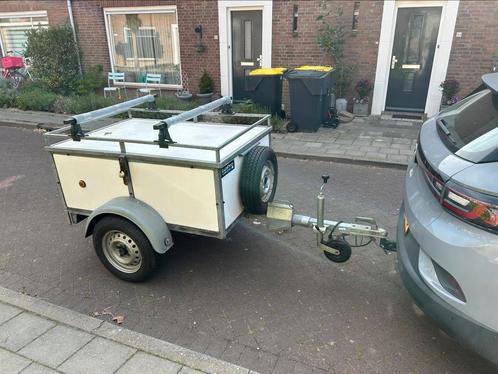 Rieske bagagewagen incl disselslot en extra dragers, Auto diversen, Aanhangers en Bagagewagens, Gebruikt, Ophalen