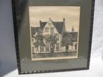 Litho T.G.M. van Hettinga Tromp /begijnhof Brugge 1929, Antiek en Kunst, Kunst | Litho's en Zeefdrukken, Ophalen of Verzenden