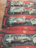 Ferrari sleutelhangers set partij 4 stuks GTO P3 ENZO 156 F1, Verzamelen, Ophalen of Verzenden, Zo goed als nieuw