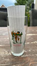 Bierglas glas soldaat Geen woorden maar daden, Ophalen of Verzenden, Zo goed als nieuw, Bierglas