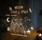 Sinterklaas raamsticker, sint, stickers, decoratie sint, Ophalen of Verzenden, Nieuw