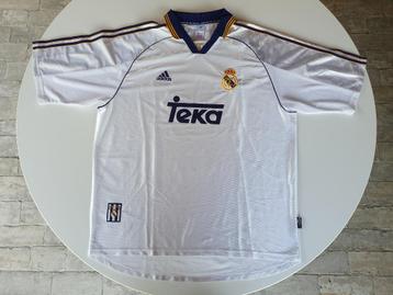 Voetbalshirt Real Madrid 1999-2000 (Adidas, XXL) beschikbaar voor biedingen