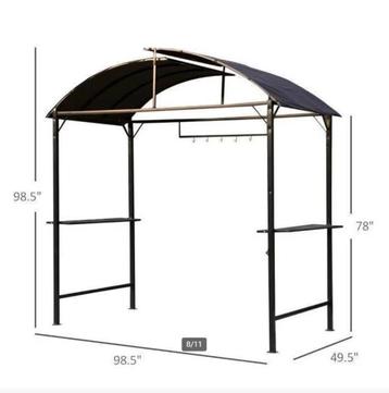 Unieke BBQ pavilion Nieuw in doos beschikbaar voor biedingen