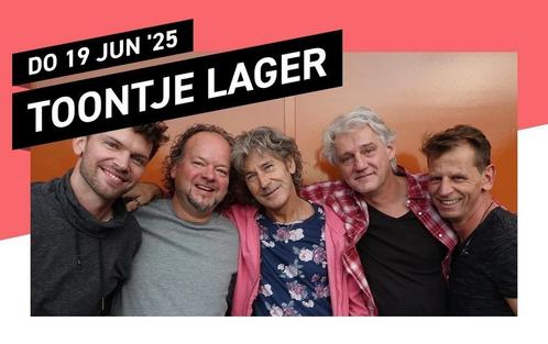 Toontje Lager in 013, Tickets en Kaartjes, Concerten | Pop, Twee personen, Oktober