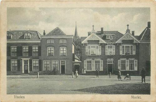 (386-275-041) Tholen Markt, Verzamelen, Ansichtkaarten | Nederland, Zeeland, Verzenden