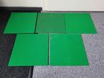 Partij W105=5x Lego grondplaten, Lego, Lego, Gebruikt, Lego