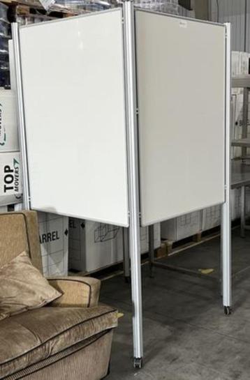 4-zijdige magnetisch informatiebord whiteboard memobord beschikbaar voor biedingen