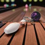 Sleutelhanger Bowlingpin met bal, Sport en Fitness, Bowlen, Verzenden, Overige typen, Nieuw, Info.cetservice@gmail.com