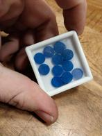 Blauwe agaat schijfjes, Verzamelen, Ophalen of Verzenden