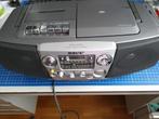 Sony Radio Cassette - Corder model CFD-V77S, Ophalen of Verzenden, Zo goed als nieuw, Transistorradio, Met cd-speler