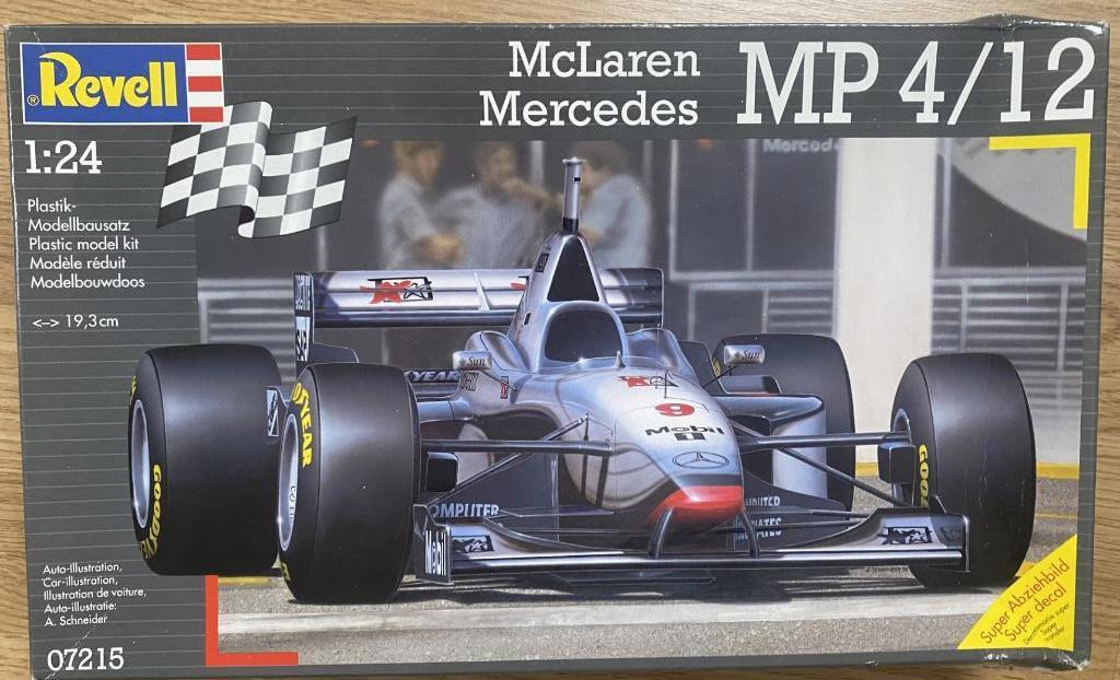McLaren MP 4/12 Revell Schaal 1:24, Hobby en Vrije tijd, Modelbouw | Auto's en Voertuigen, Auto, Revell, Groter dan 1:32, Nieuw