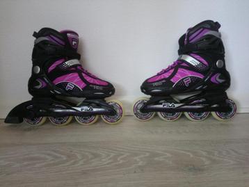  Skeelers Fila maat 37 paars inlineskates dames beschikbaar voor biedingen