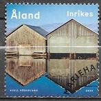 ALAND Inrikeszegel Botenhuis in Eckerö 2024, Verzenden, Finland, Gestempeld