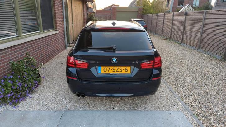 BMW 5-Serie 520I 135KW Touring Aut8 2012 Blauw, Auto's, BMW, Particulier, 5-Serie, ABS, Airbags, Airconditioning, Alarm, Android Auto