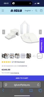 Igly softplay set in nieuw staat memory foam., Verzenden, Zo goed als nieuw
