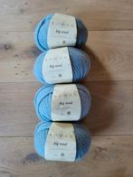 Rowan Big Wool - 4 Bollen Lichtblauw Merino Wol, Ophalen of Verzenden, Nieuw, Breien, Wol of Garen