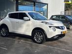Nissan Juke 1.2 DIG-T S/S Connect Edition/Airco /Navigatie/c, Auto's, Nissan, Voorwielaandrijving, Stof, 116 pk, Wit