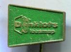Danklof's leesmap groen op koper speldje ( W_047 ), Verzenden, Nieuw, Merk, Speldje of Pin