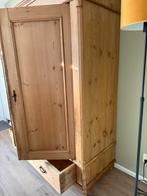 Oude grenen huiskamer kast met planken en 1 lade, Ophalen, Gebruikt