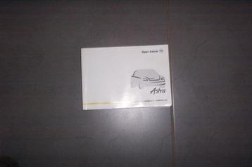 Gebruikershandleiding OPEL ASTRA type G   1998/2005  beschikbaar voor biedingen