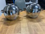 Ikea Orbit pannen met deksel in zeer goede staat, Huis en Inrichting, Keuken | Potten en Pannen, Ophalen, Gebruikt, Rvs, Pannenset