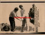 Johan Cruijff Golf les van Golfprofessional Ian Woognam 1993, Verzamelen, Sportartikelen en Voetbal, Verzenden, Ajax, Spelerskaart