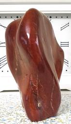 Prachtig Stoer en Sober Beeld/sculptuur van Jaspis 5,5 Kilo!, Verzenden, Mineraal