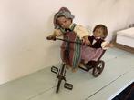Leuke driewieler met twee poppen, Antiek en Kunst, Ophalen of Verzenden