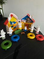 Nijntje Speelhuis Set Compleet - Vintage Speelgoed Miffy Hui, Ophalen of Verzenden